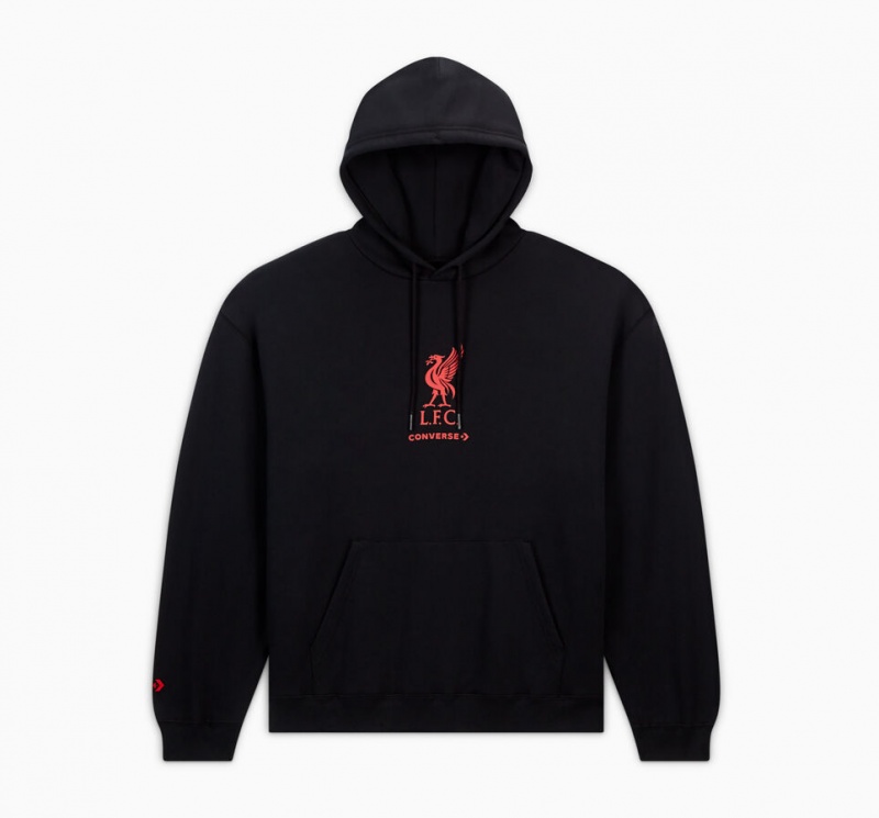 Converse Converse x LFC Loose-Fit Hoodie Zwart | 279406KXZ