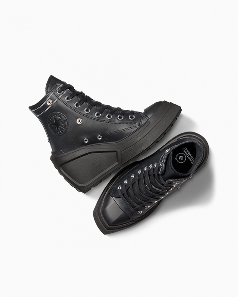 Converse Converse x Martine Ali Chuck 70 De Luxe Wedge Zwart Zwart Zwart | 513204MVP