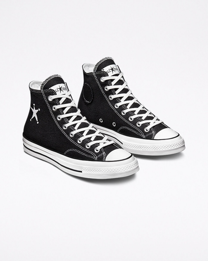 Converse Converse x Stüssy Chuck 70 Zwart Wit Zwart | 275963SVT