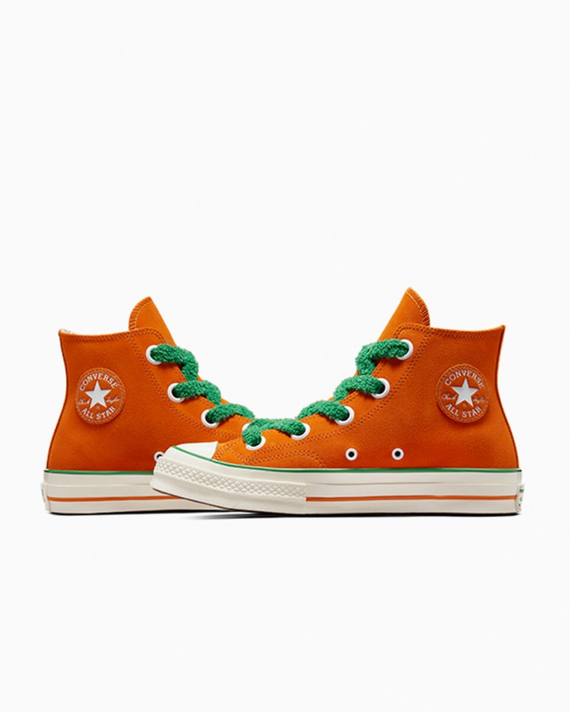 Converse Converse x Wonka Chuck 70 Oompa Loompa Oranje Groen | 621853FSE