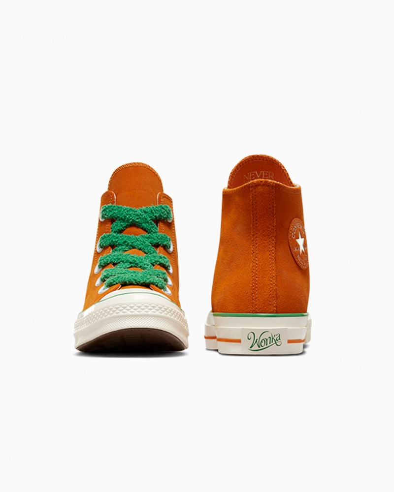 Converse Converse x Wonka Chuck 70 Oompa Loompa Oranje Groen | 621853FSE