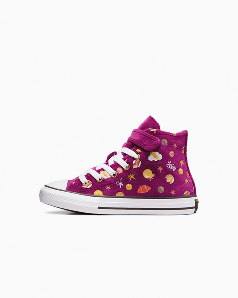 Converse Converse x Wonka Chuck Taylor All Star Easy On Paars Goud Wit | 697231MZI