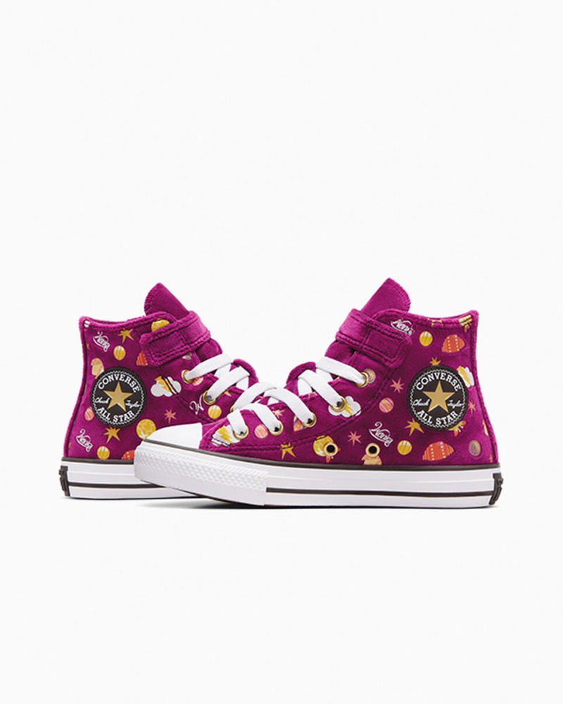 Converse Converse x Wonka Chuck Taylor All Star Easy On Paars Goud Wit | 697231MZI