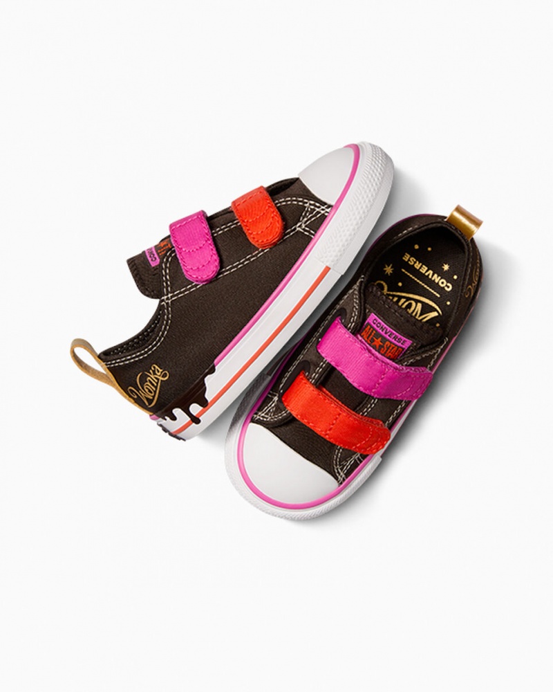 Converse Converse x Wonka Chuck Taylor All Star Easy On Bruin Roze Wit | 203984VGB