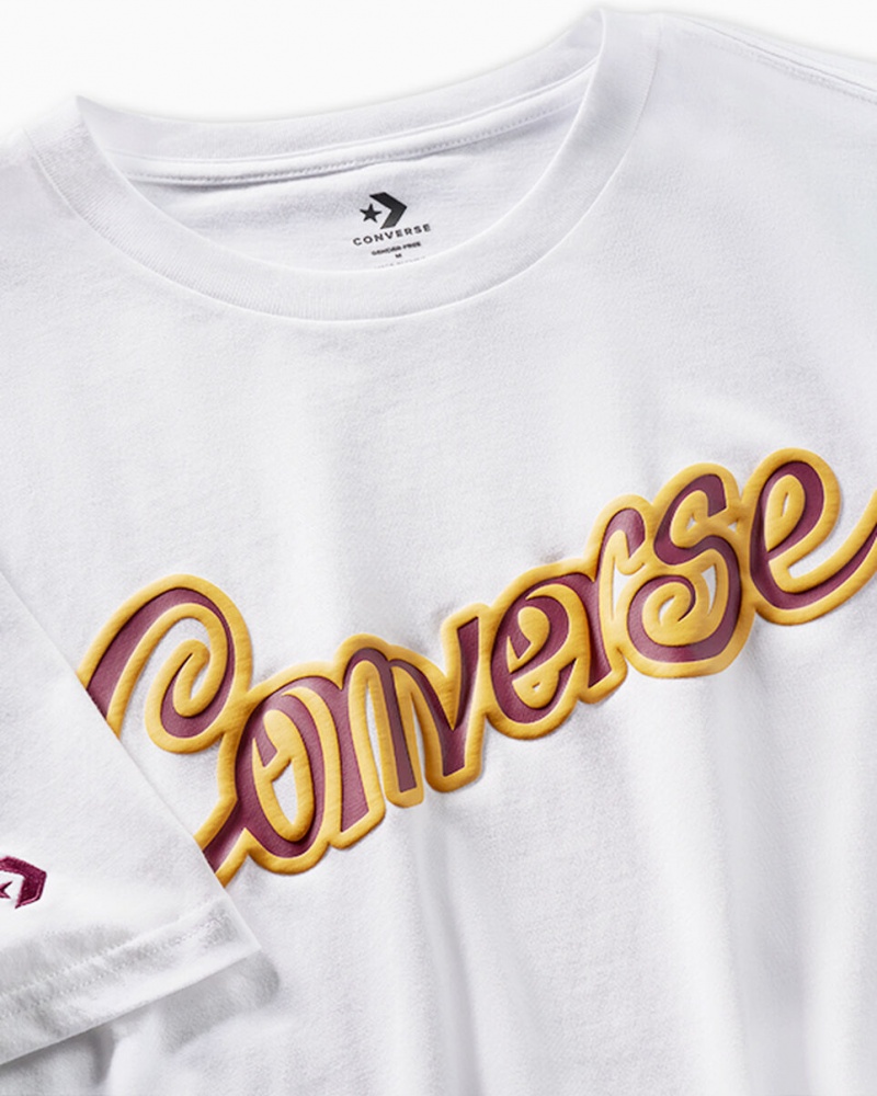 Converse Converse x Wonka T-Shirt Wit | 138246HJE