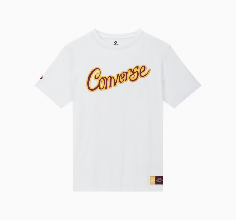 Converse Converse x Wonka T-Shirt Wit | 138246HJE