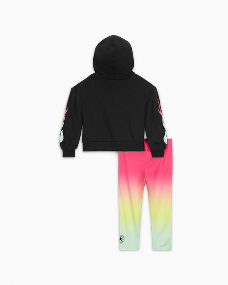 Converse Gradient Hoodie & Leggings Set Roze | 460731KSL