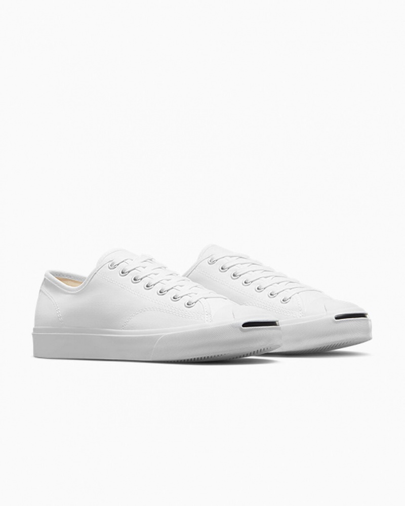 Converse Jack Purcell Wit Wit Zwart | 754309LME