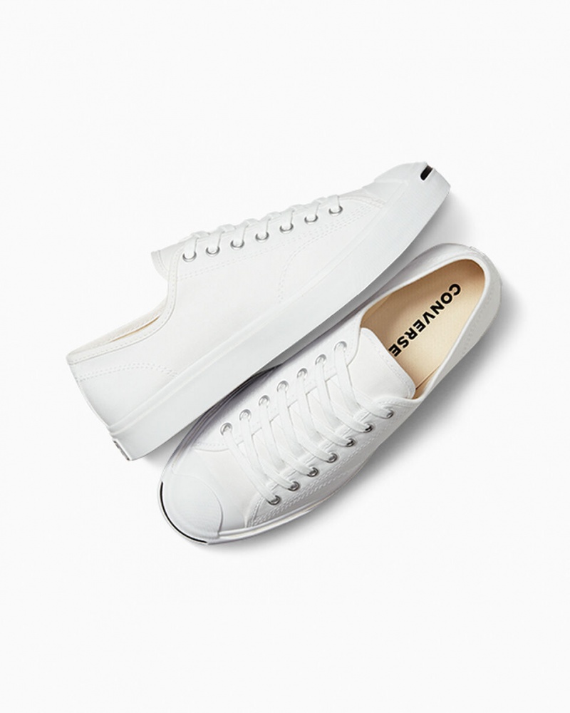 Converse Jack Purcell Wit Wit Zwart | 754309LME