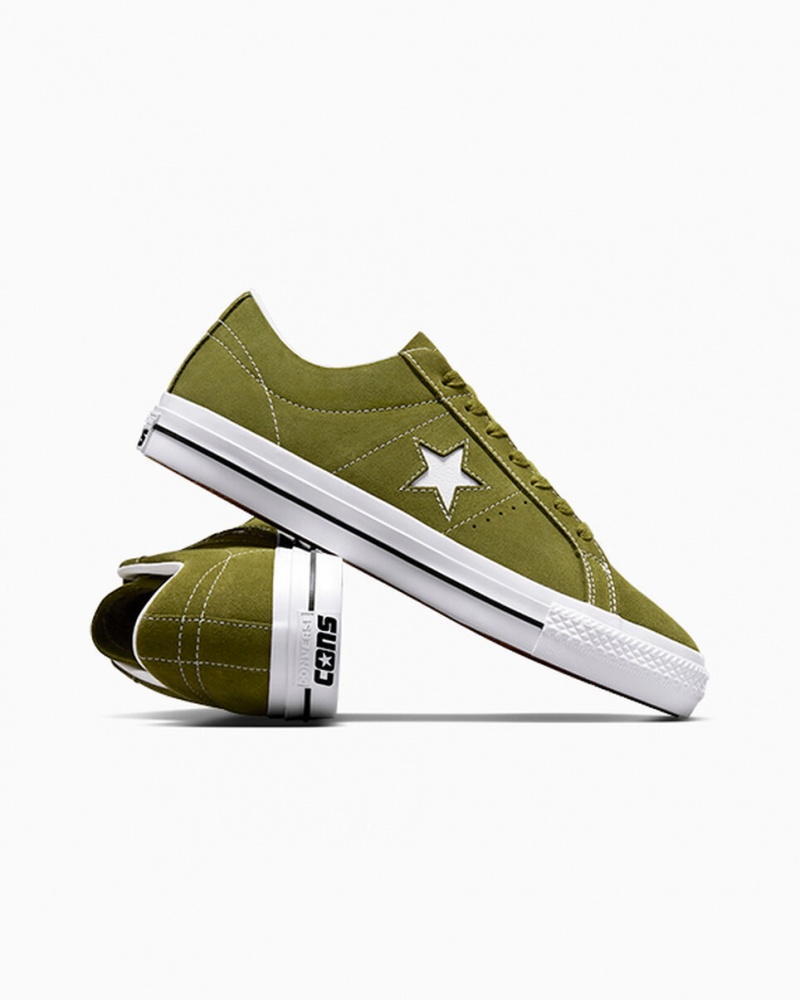 Converse One Star Pro Groen Wit Zwart | 409765NEQ