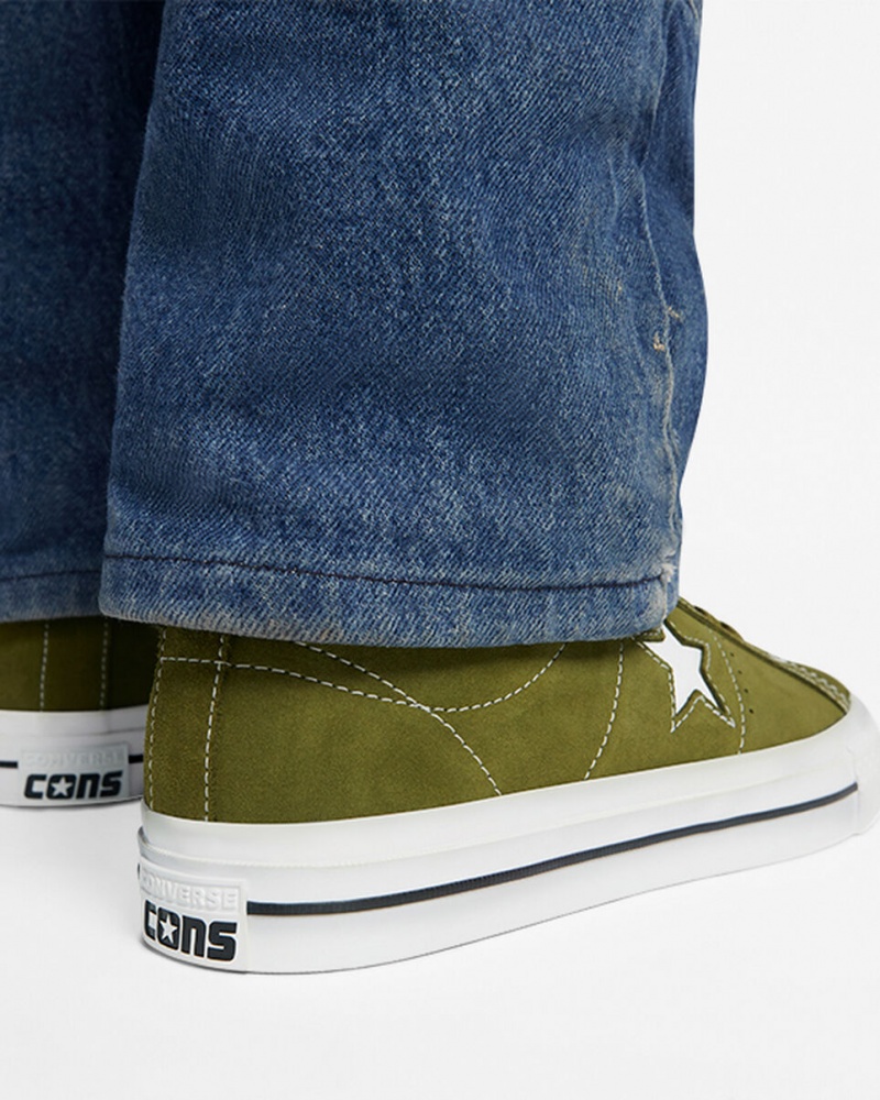 Converse One Star Pro Groen Wit Zwart | 409765NEQ