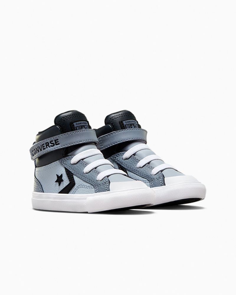 Converse Pro Blaze Riemen Leren Zilver Zwart Wit | 059724HOW