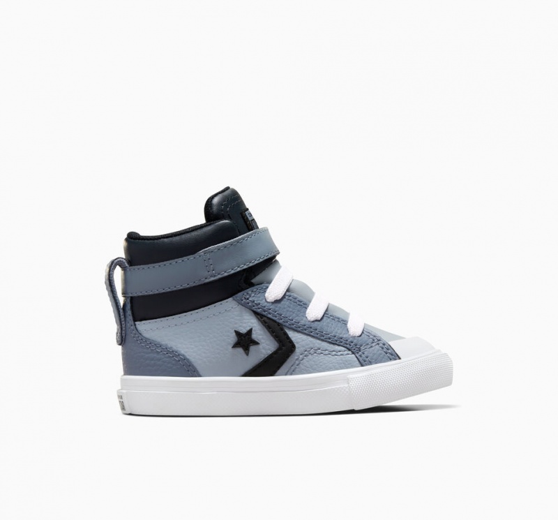 Converse Pro Blaze Riemen Leren Zilver Zwart Wit | 059724HOW