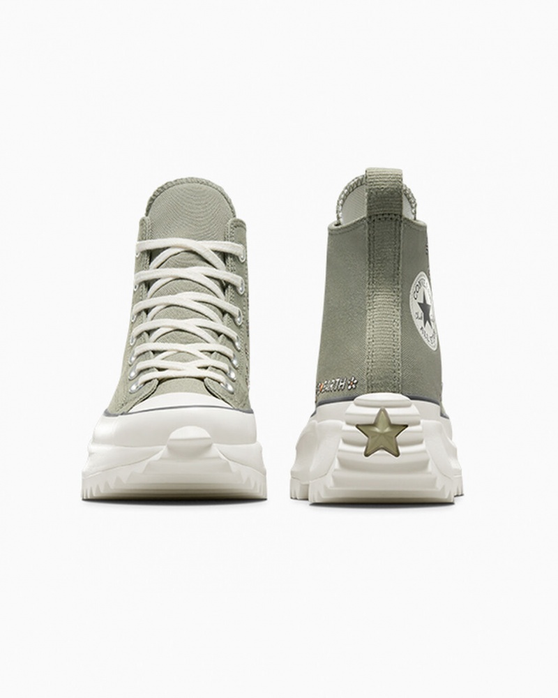 Converse Run Star Hike Platform Embroidery Licht | 053416IKP