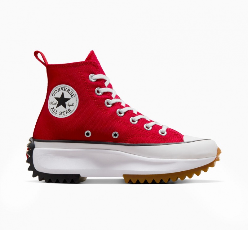 Converse Run Star Hike Platform Rood Wit Zwart | 953047YIM