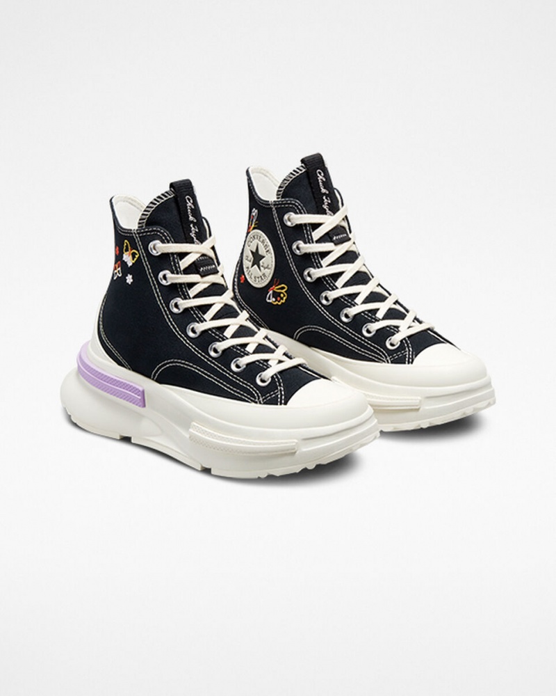 Converse Run Star Legacy CX Platform Butterfly Wings Zwart | 561390IKO