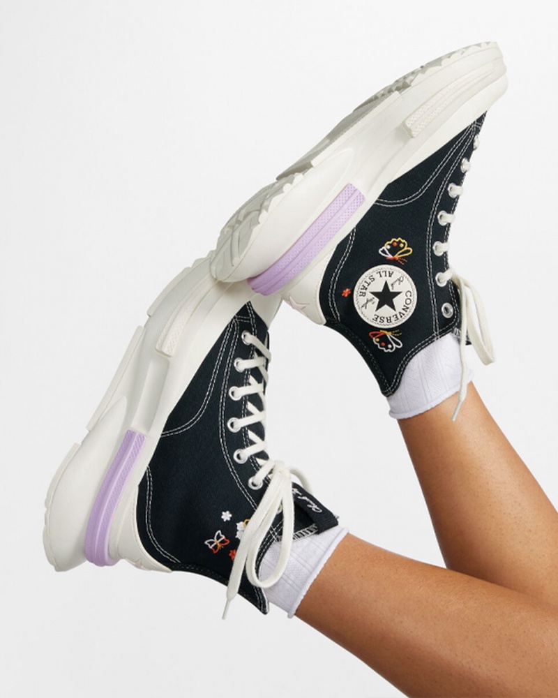 Converse Run Star Legacy CX Platform Butterfly Wings Zwart | 561390IKO