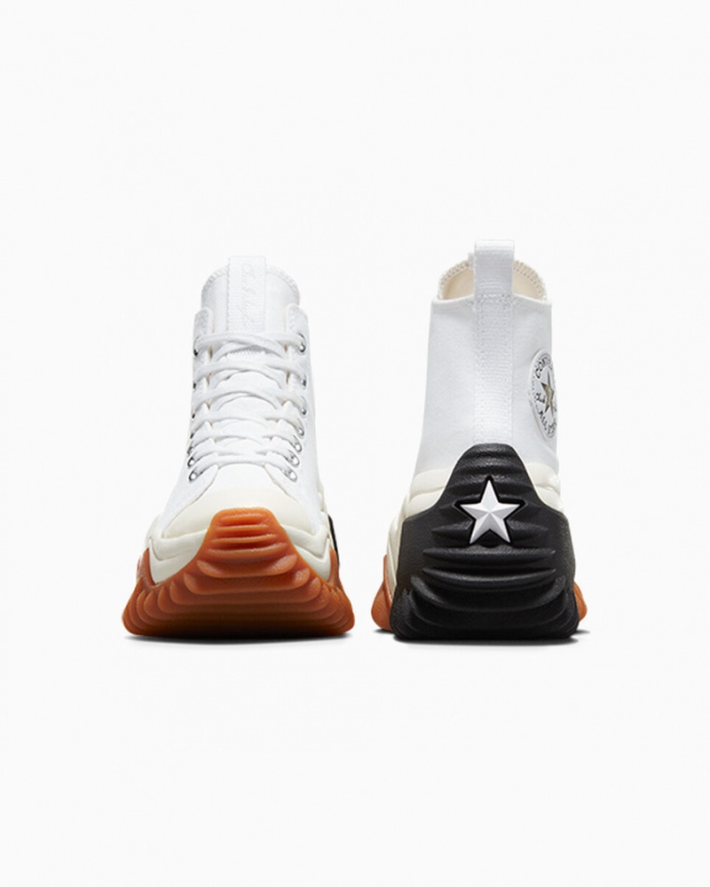 Converse Run Star Motion CX Platform Wit Zwart | 570682WSB