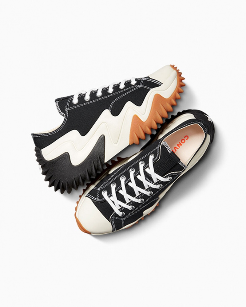 Converse Run Star Motion CX Platform Zwart Wit | 740612KNW