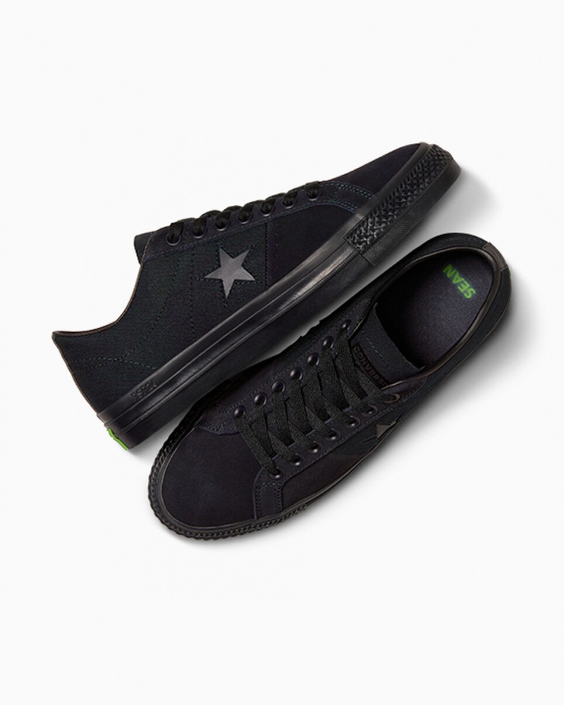 Converse Sean Greene One Star Pro Zwart Zwart Groen | 408963JXH