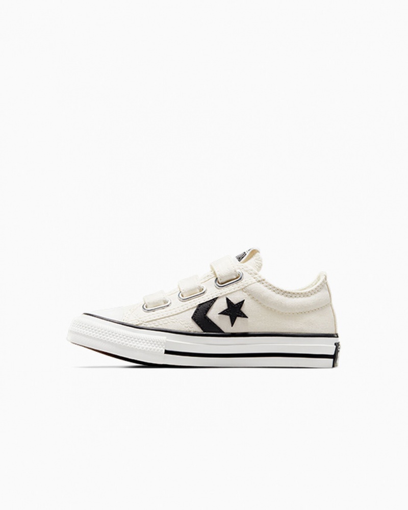 Converse Star Player 76 Easy-On Wit Zwart | 923781GPL