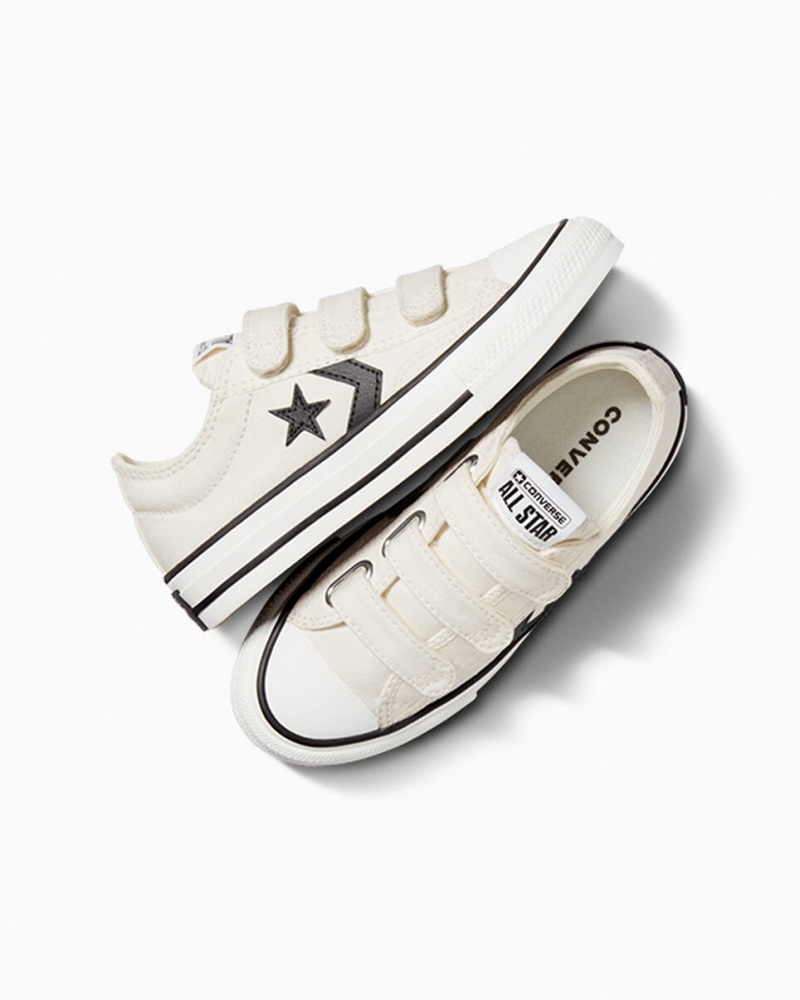 Converse Star Player 76 Easy-On Wit Zwart | 923781GPL