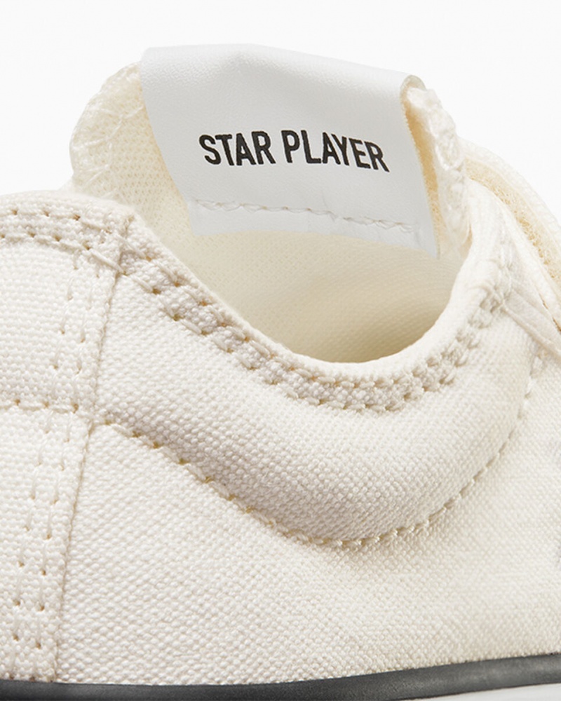 Converse Star Player 76 Easy-On Wit Zwart | 923781GPL