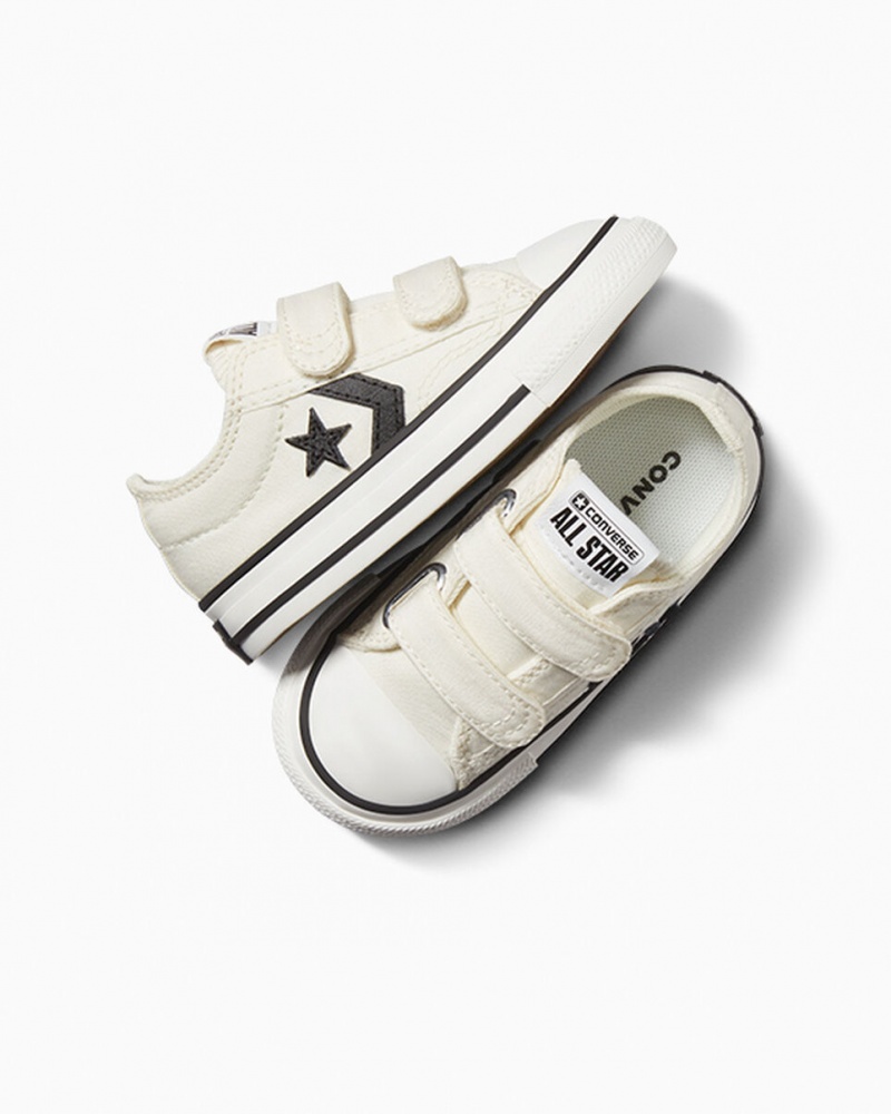 Converse Star Player 76 Easy-On Wit Zwart | 689217TUR