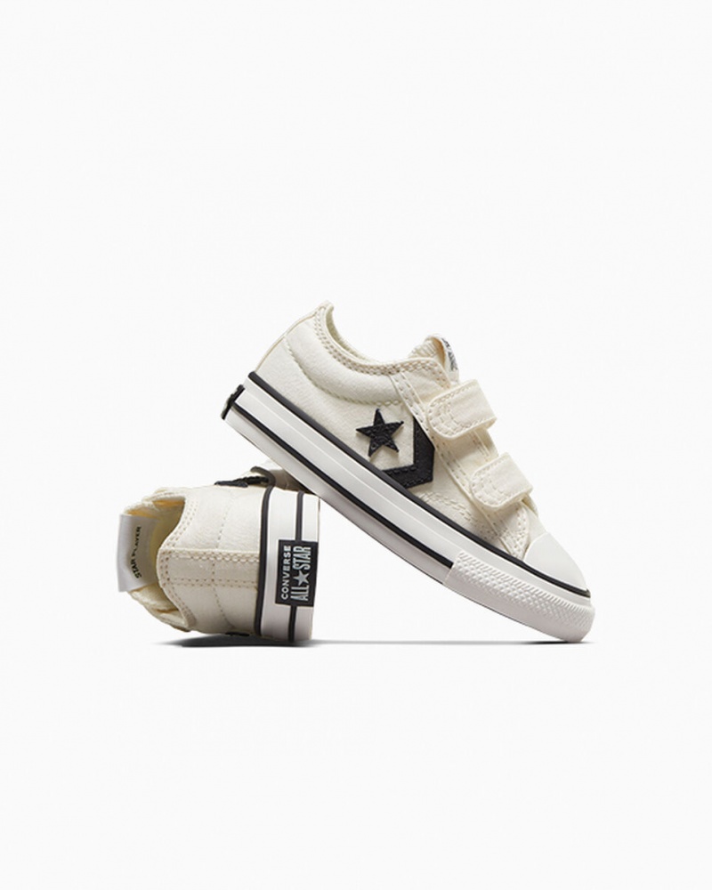 Converse Star Player 76 Easy-On Wit Zwart | 689217TUR