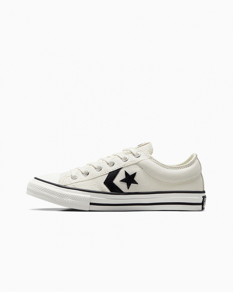 Converse Star Player 76 Wit Zwart | 356149LRM