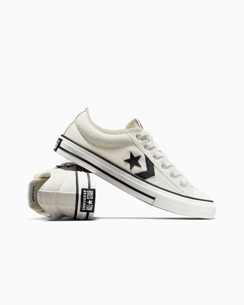 Converse Star Player 76 Wit Zwart | 356149LRM