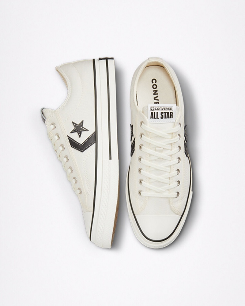 Converse Star Player 76 Wit Zwart | 429385SXF