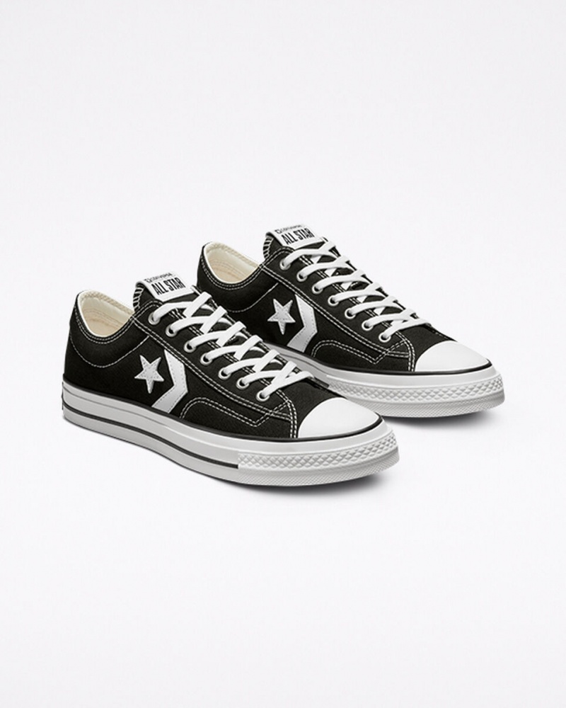 Converse Star Player 76 Zwart Wit Zwart | 609457IHL