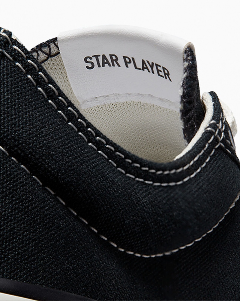 Converse Star Player 76 Zwart Wit | 459238RDB