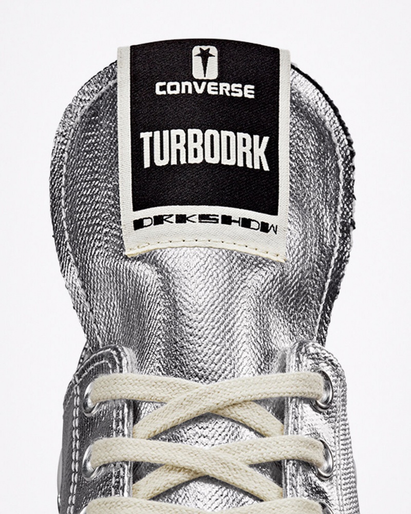 Converse TURBODRK Chuck 70 Zilver Zwart | 285691QIL